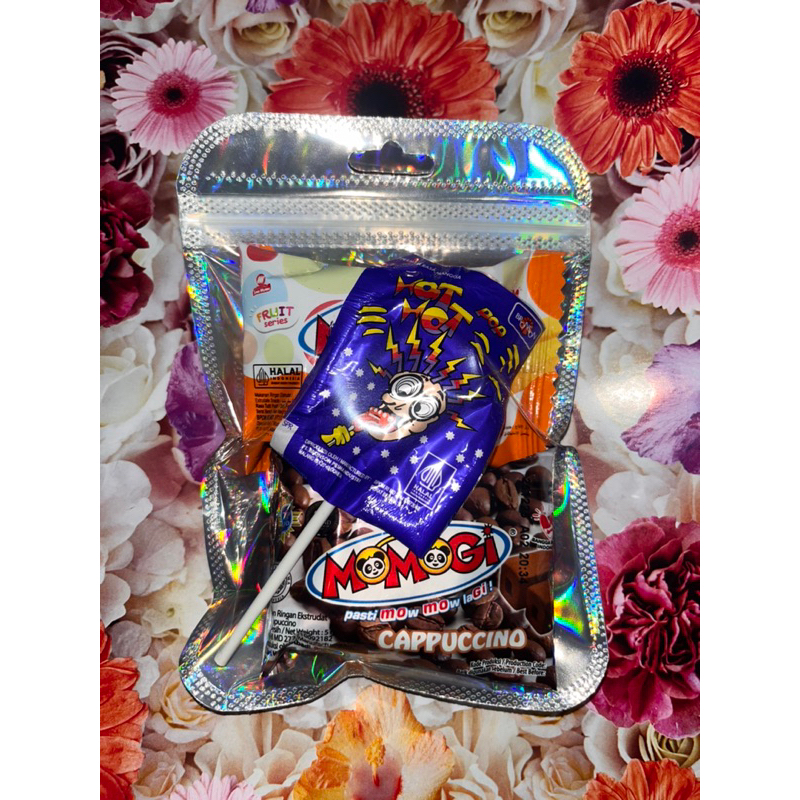 

Mini Gift Snack Hologram Murah/Freebies Murah/Hampers Murah - Varian Momogi & Permen Kaki Hot Pop