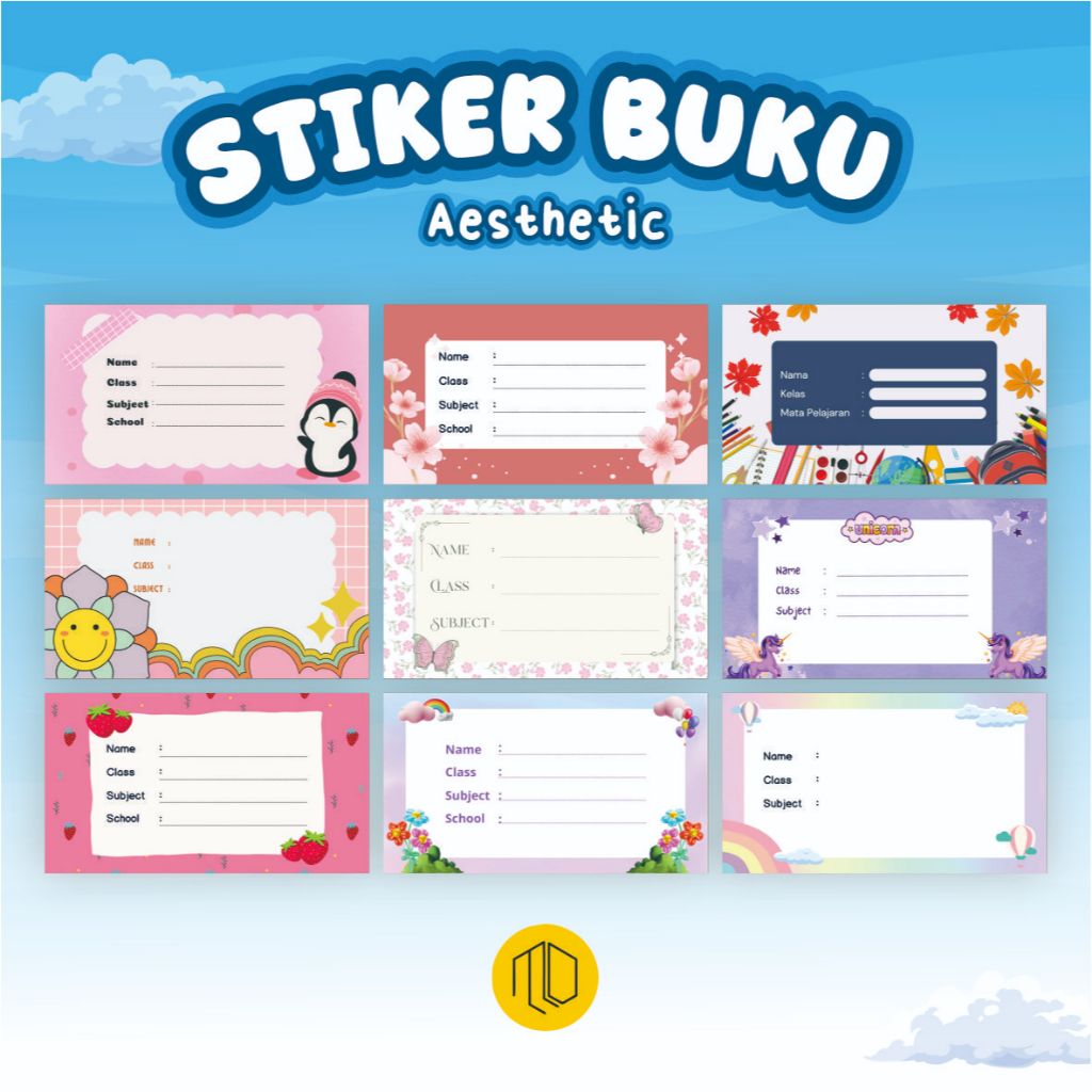 

(isi 30 Pcs) Stiker Mata Pelajaran Nama Buku Motif Aesthetic 2 / Label Buku Pelajaran Sekolah / Stiker Label Buku Motif Pesawat / Stiker Buku Motif Angkasa / Sticker Mapel Kelas / / Stiker Mapel / Stiker Buku Tulis / Stiker Buku Pelajaran