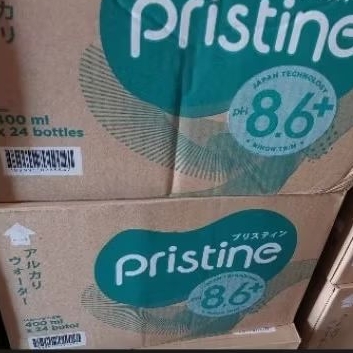 

( DUS ) Pristine 400ml ( 24 pcs ) Pristine 8.6+
