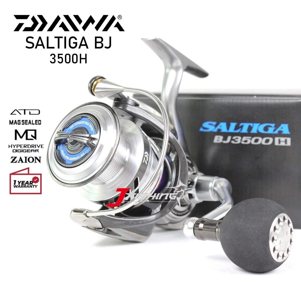 Reel DAIWA Saltiga BJ 17 | 3500 4000 | Magseald | Japan | Casting | Laut Saltwater | Garansi Resmi