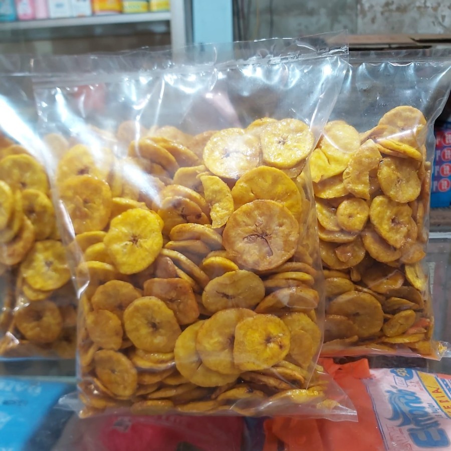 

KERIPIK PISANG MADU MANIS TANPA PENGAWET / KERIPIK PISANG MADU / KEMASAN SACHET 100 GRAM
