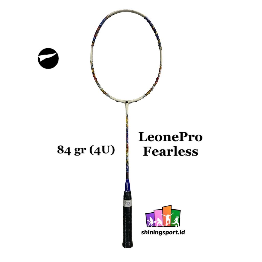 Raket Badminton LeonePro By Pro Ace Fearless (+ FREE TOWEL GRIP 2 PCS)