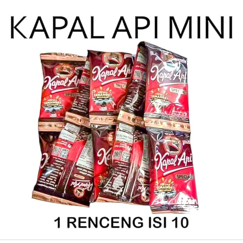 

kapal api mini isi 10 sachet