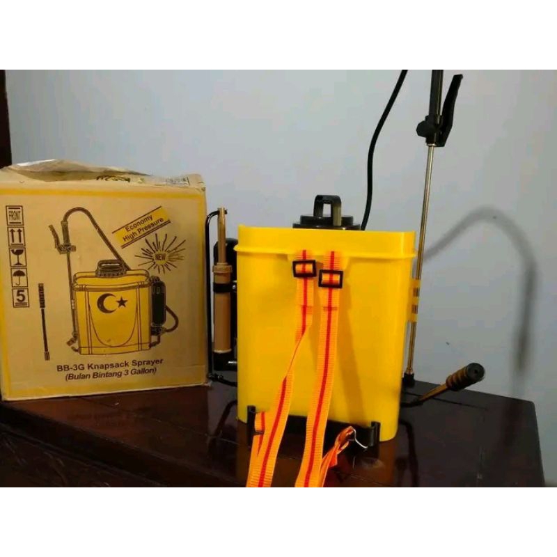 Tangki semprot malaysia MERK Bulan Bintang 16 liter manual