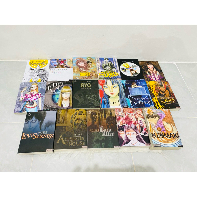 Preloved Komik Junji Ito