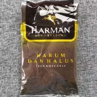 

KOPI BUBUK KUDA TERBANG H.ARMAN Asli100% Padang Sumbar Netto 200gr halus harum