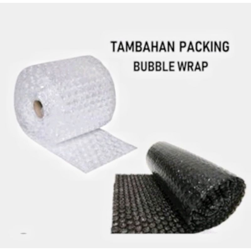 

extra packing bubble wrap untuk packing cargo