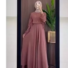 BY ZHAFIRA-DRES GAMIS REMAJA-DEWASA DRESS ZAHRA TERBARU 2025