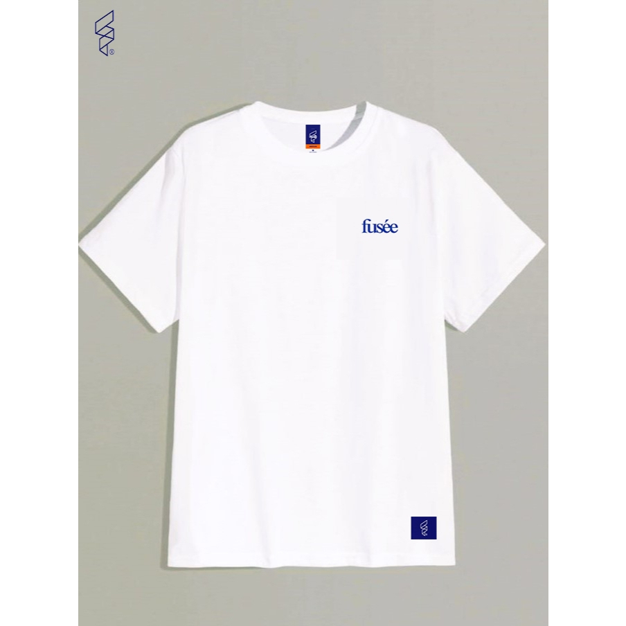 Fuséestreet T Shirt HUMAN BEING PUTIH Kaos T-Shirt Human Being White Combed 24s