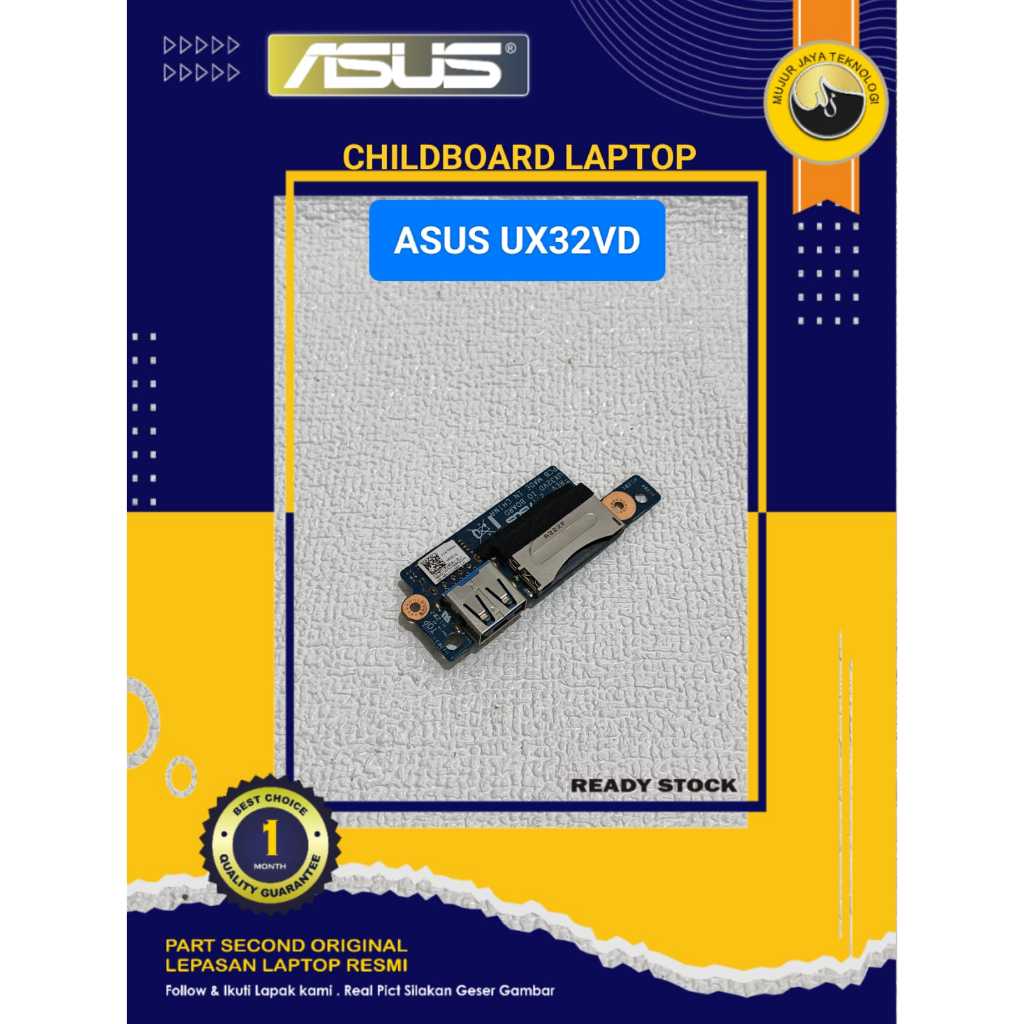 Childboard Card Reader Board USB Board IO Laptop Asus Zenbook UX32 UX32A UX32VD Second Original