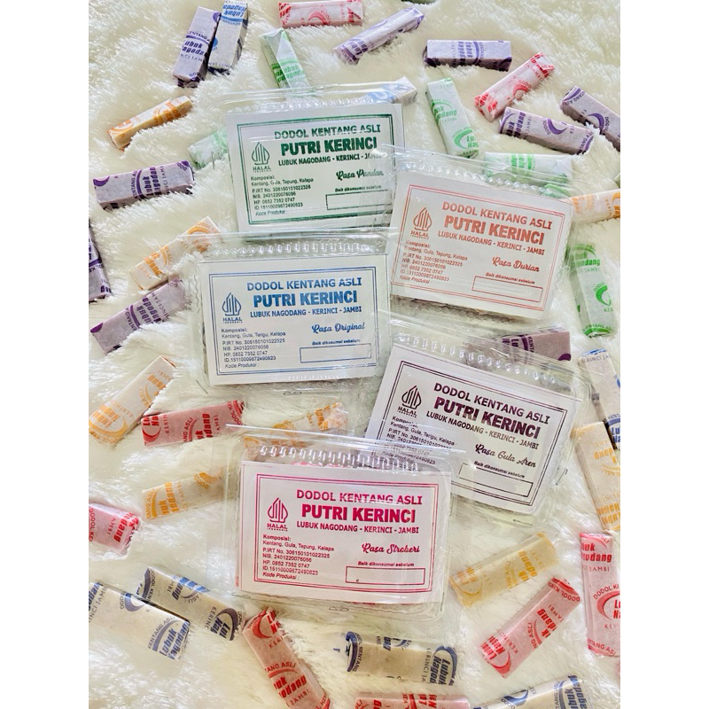 

DODOL KENTANG ASLI KERINCI 100 gr