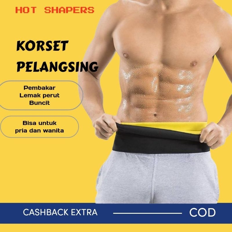 Korset olahraga pria korset pelangsing perut buncit Korset Untuk laki laki kerja berat