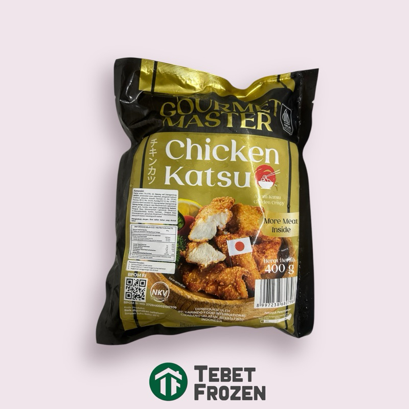 

GOURMET MASTER CHICKEN KATSU 400GRAM - TEBET FROZEN