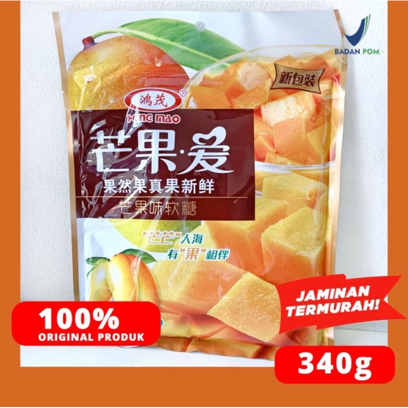 

Permen Jelly Mangga sweet 340gr / permen jelly hongmao