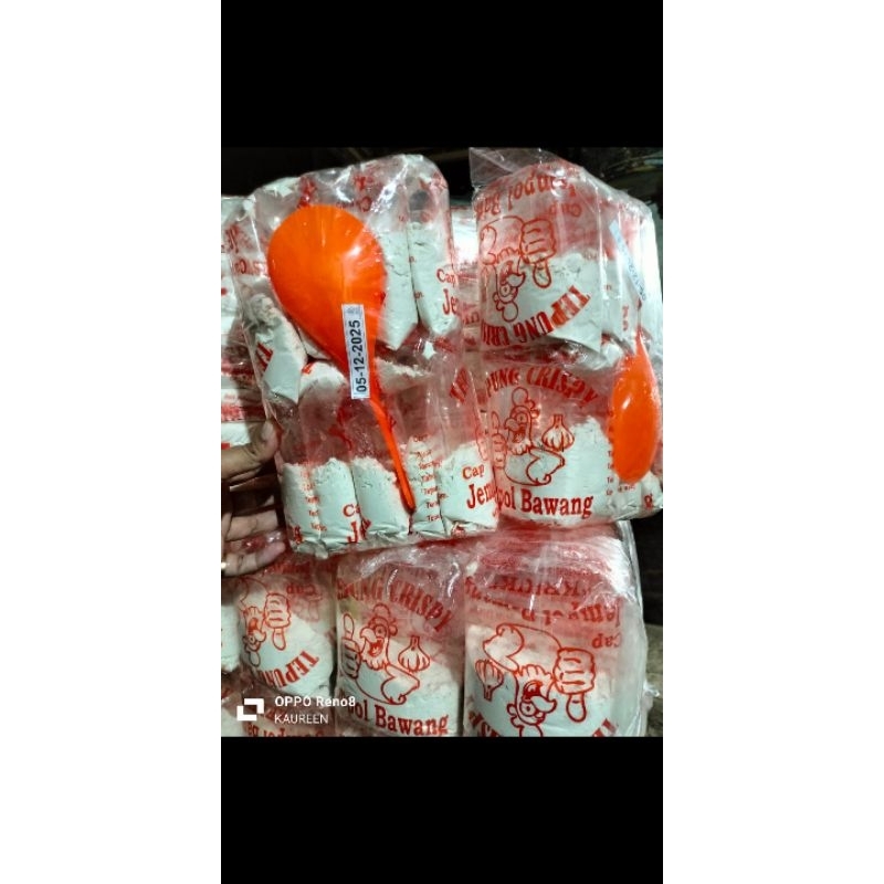

Tepung Bumbu Bawang cap Jempol isi 11+centong nasi