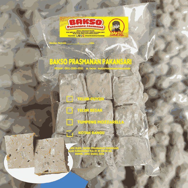 

[BAKSO VIRAL] Bakso Prasmanan Pakansari Bakso Kotak Tulang Rangu Isi 10 Butir