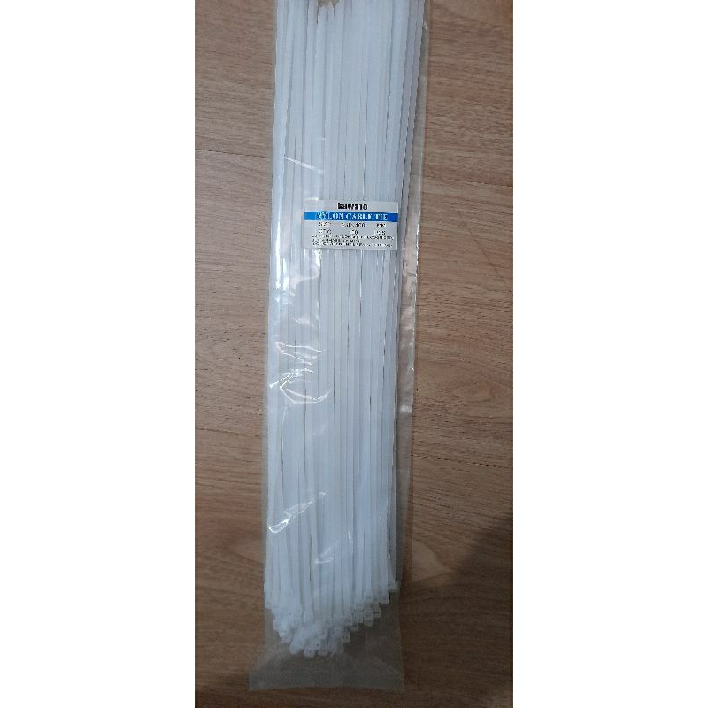 

Kabel Ties 4.8x40cm putih Extra stogerrr
