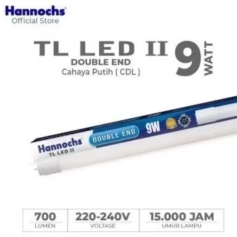 Lampu Hannochs TL Led Double End 9 Watt / Lampu Hannochs TL / Lampu TL 60CM