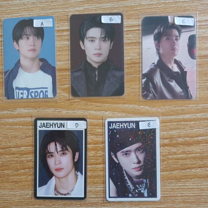 JAEHYUN NCT OFFICIAL PHOTOCARD