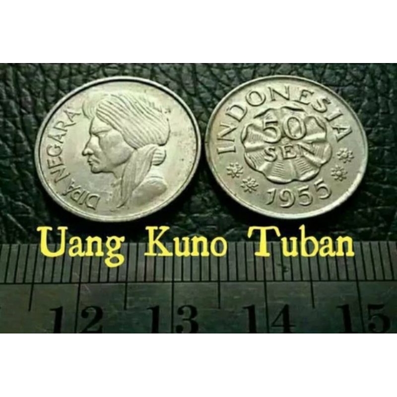 Uang Kuno 50 cent Diponegoro Tahun 1952, 1955, 1957