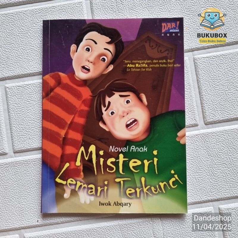Misteri Lemari Terkunci by Iwok Abqary - Novel Buku Cerita Anak Bekas Preloved