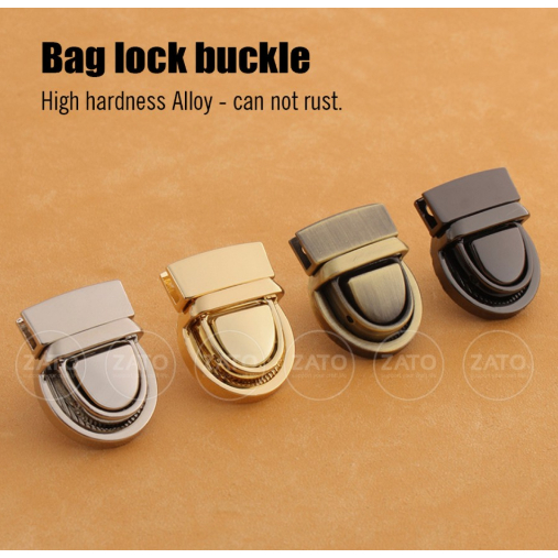 BAG LOCK BUCKLE - High hardness Alloy - Leather tools - accessories