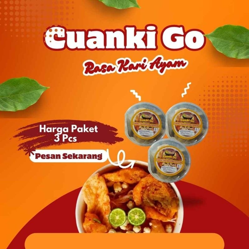 

Cuanki Instan Go Paket 3 Pcs Kari Ayam