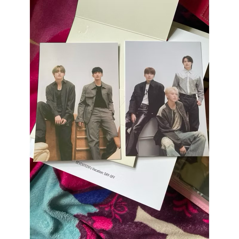 Seventeen Season’s Greetings 2025 Postcard Seventeen Official Postcard Seventeen Postcard Murah Wonw