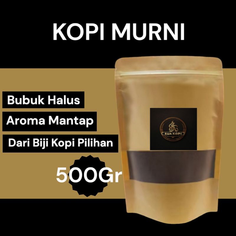 

Kopi Bubuk Murni A1 Kualitas Terbaik isi 500Gr Dari Biji Kopi Pilihan