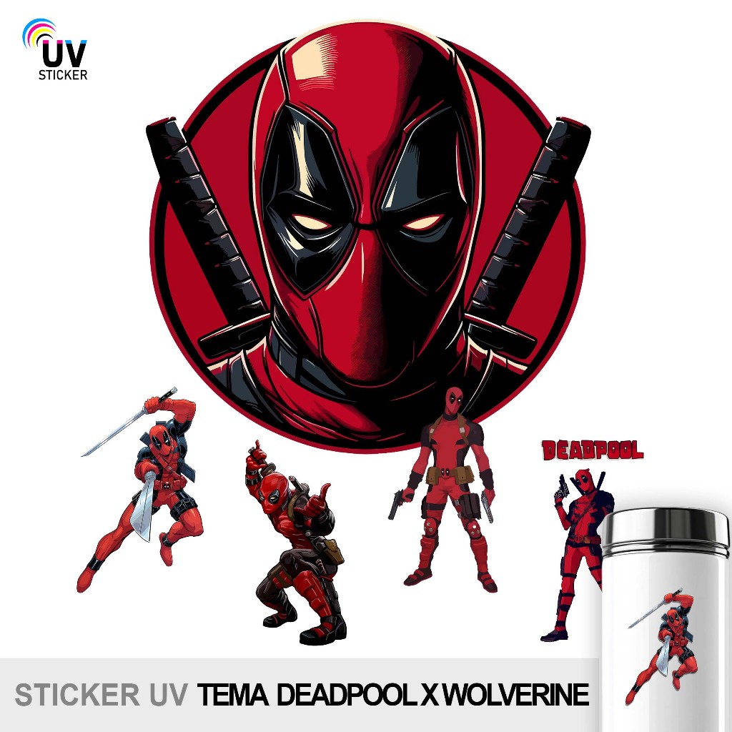

STIKER UV - TEMA DEADPOOL X WOLVERINE | STICKER UV, STICKER MOTOR, STICKER MOBIL, STICKER HELM, STICKER TUMBLER, STICKER 3D, STICKER UV DTF BY UVSticker