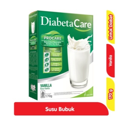 

Diabetacare Susu Bubuk Diabetes Rasa Vanila 170 g