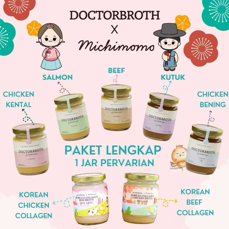 

Doctor Broth - Paket Lengkap Plus Korean Collagen