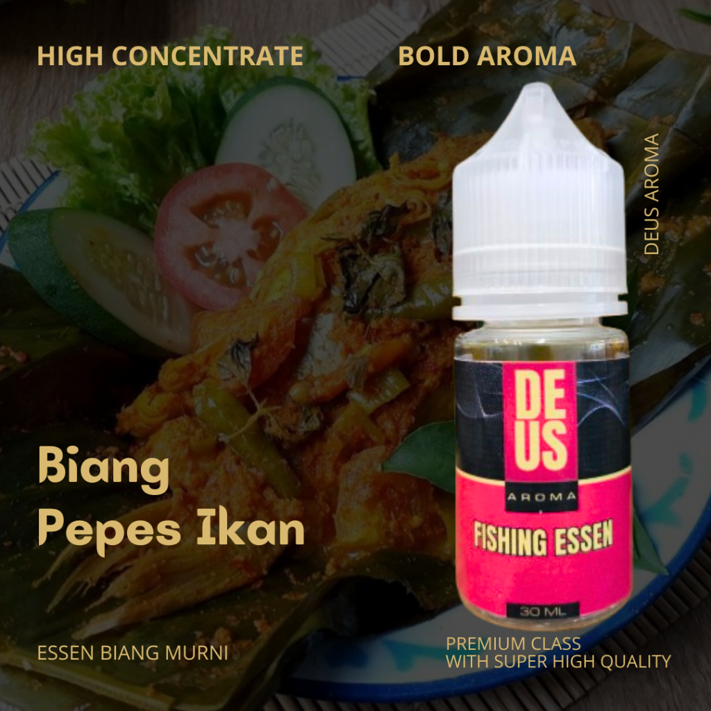 Essen Biang Deus PEPES IKAN Untuk Memancing Bawal Patin Lele Mas Nila