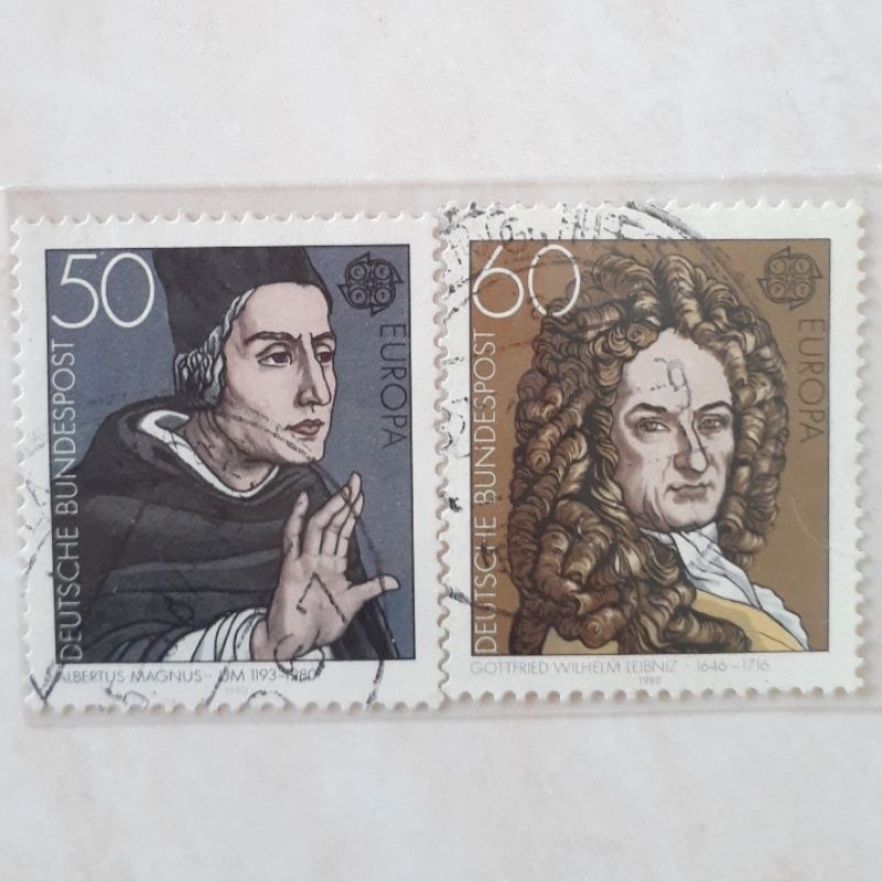 

Perangko Jerman Europa (C.E.P.T.) 1980 - Personalities Tahun 1980 set lengkap 2pcs