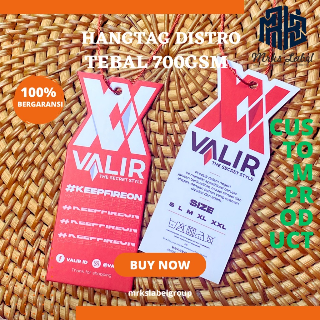 

hangtag tebal 700gsm FREE DESIGN label hang tag label baju label pakaian hangtag tebal hangtag baju