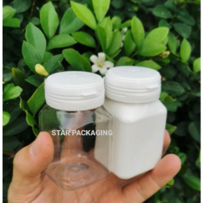 Botol Kapsul 30ml Botol Kapsul 60ml Botol PET Plastik Kotak 30ml