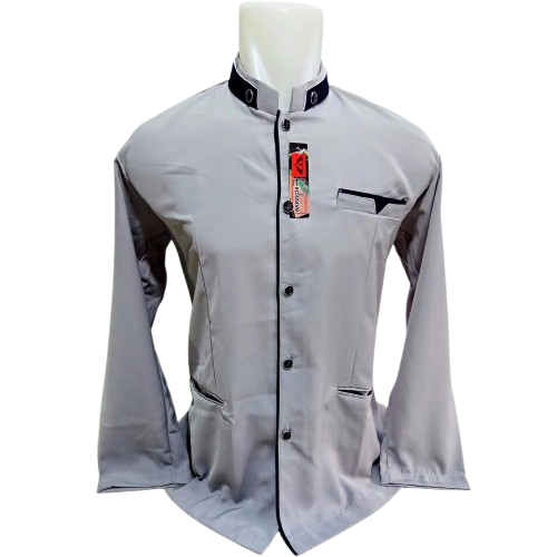 Jasko Jas Koko Lis Polos Kombinasi terlaris Jasko Abu Tua Lis Hitam Terbaru Lengan Panjang