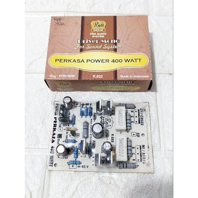 

Driver Power Mono Perkasa 400 Watt RELL