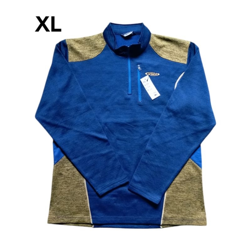 Artland size XL baselayer outdoor second inner pollar tebal kaos gunung bekas baju half zip sweater