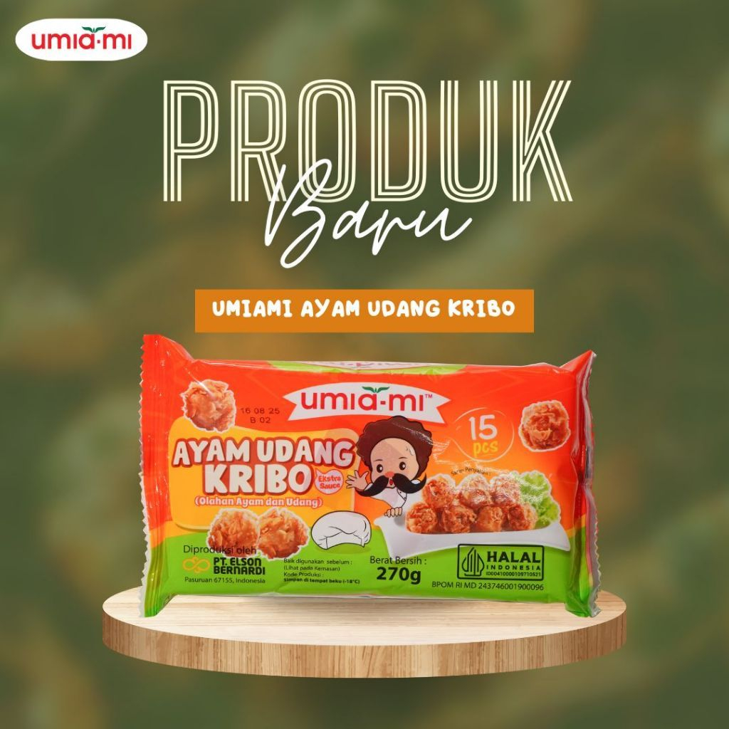 

Umiami Ayam Udang Kribo isi 270gr isi 15