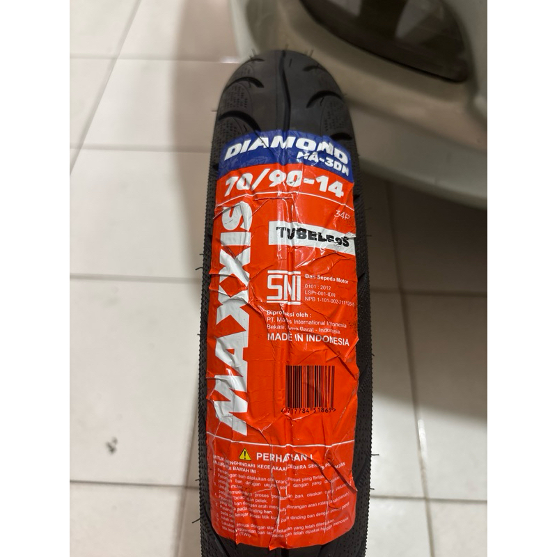 MAXXIS DIAMOND 70/90 RING 14 TUBELESS
