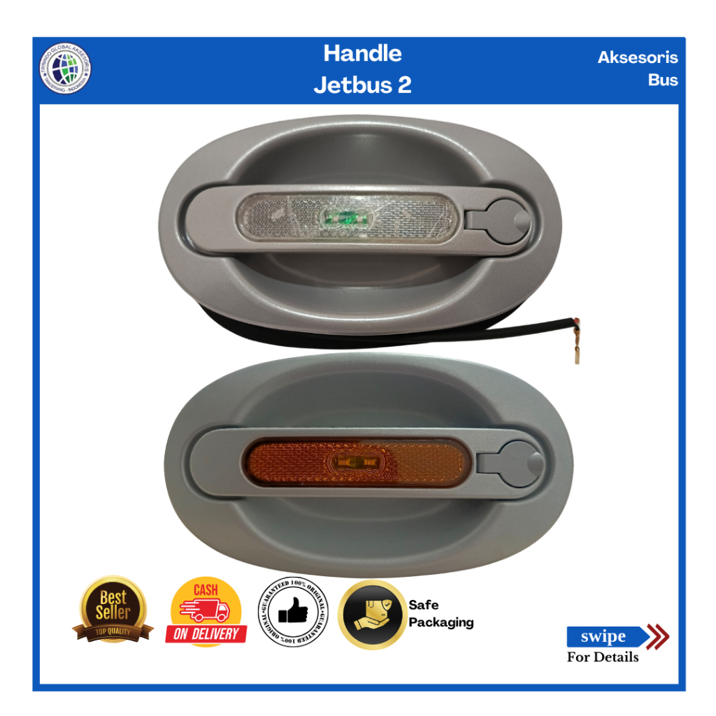 Handle Bagasi Bus JB2 JB3/Tarikan Bagasi Bus LED