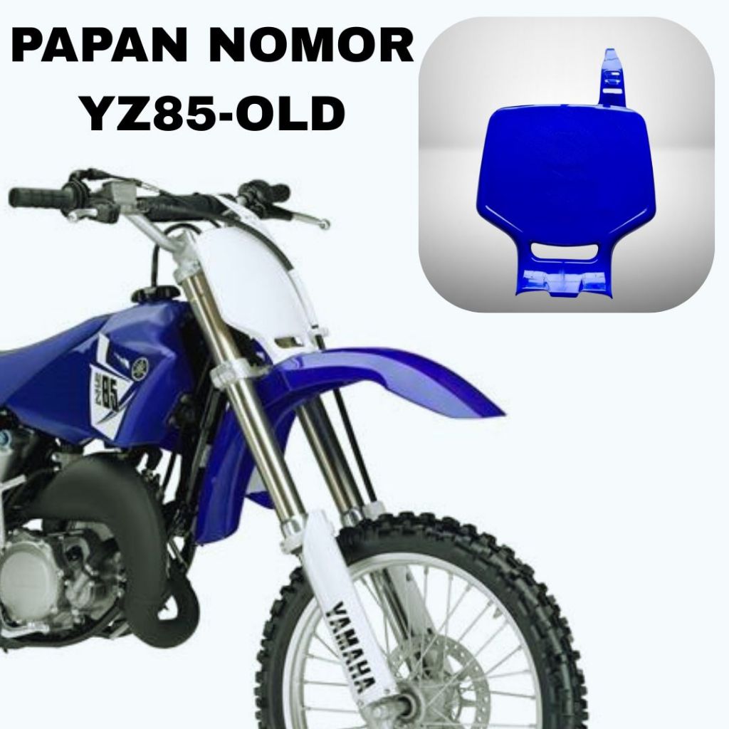 Cover Nomer Papan Nomor Yz 85 old, Papan Start Yz85 Lama