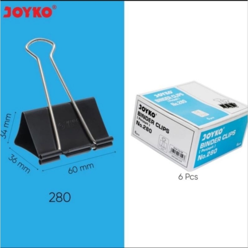 

Binder Clip No. 280