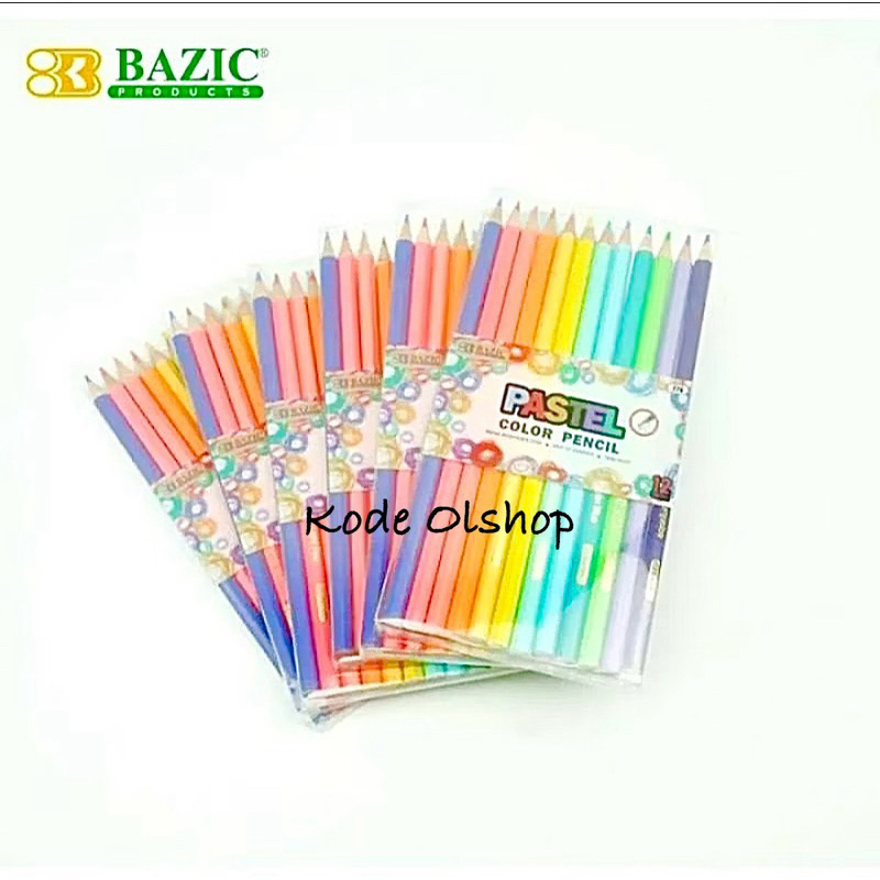 

Kode Atk - Pensil Warna Bazic Pastel 12 Warna Mika / Pensil Kayu Warna Bazic 12warna Pastel / Clear Kayu Bazic 12warna Pastel