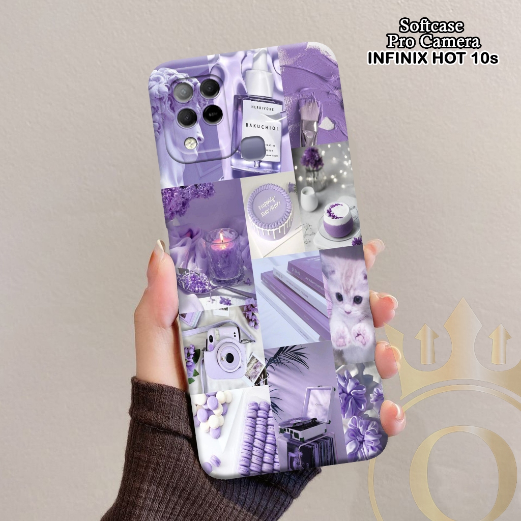 Softcase Infinix Hot 10s - ORORA - Casing Infinix Hot 10s - Motif case Aesthetic - Infinix - Softcas