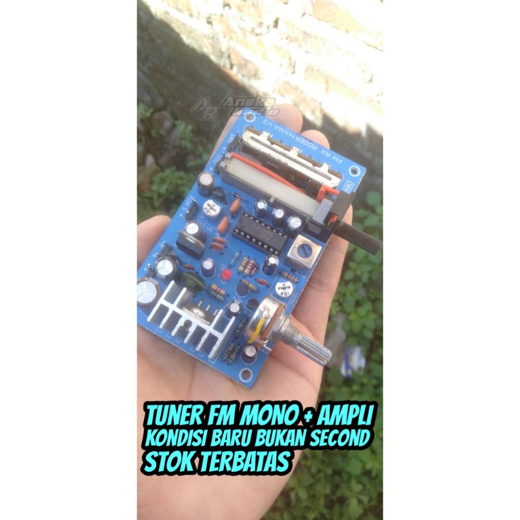 TUNER FM MITSUMI + AMPLIFIER