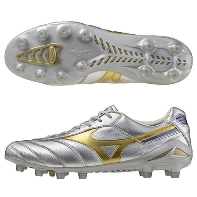 Sepatu Bola Mizuno Morelia DNA Japan Silver Pack