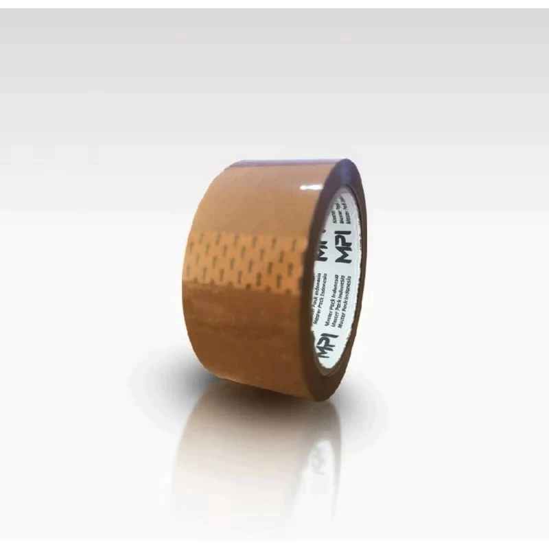 

Lakban Coklat Ukuran Lebar 45 mm Panjang 100 Yard Kualitas Bagus Dan Tidak Mudah Putus Merek MPI