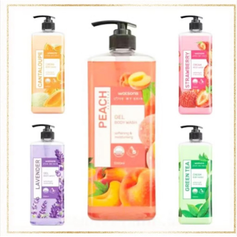 Ready Stok Watsons Body Wash Scented 1000ml Asli Termurah Shower Gel Watsons Sabun Mandi Cair Terbag